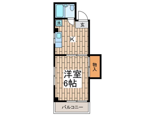 サンライズ山田の物件間取画像